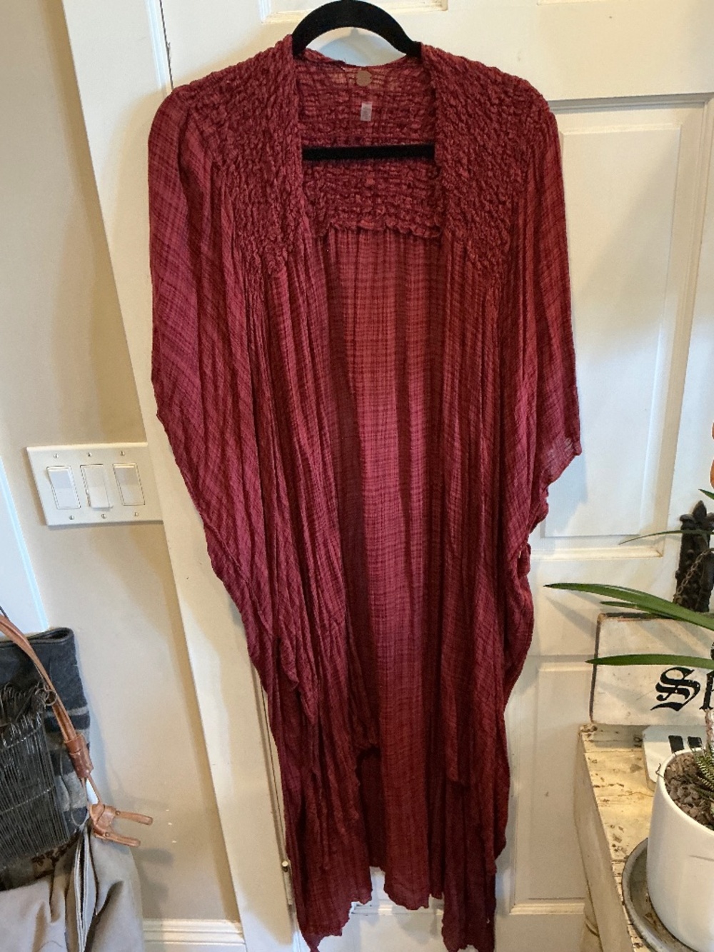 Free People long wrap kimono!  New without tags  Very cool !